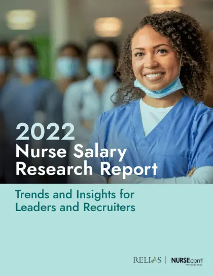 Nurse Salary Survey 2022 report cover